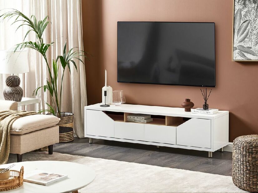 TV stolek/skříňka Cici (bílá)