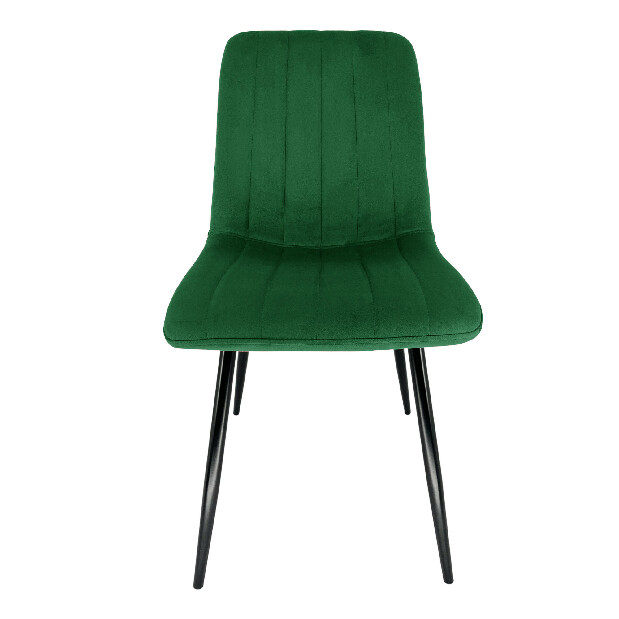 Jídelní židle Shaista (tmavě zelená)