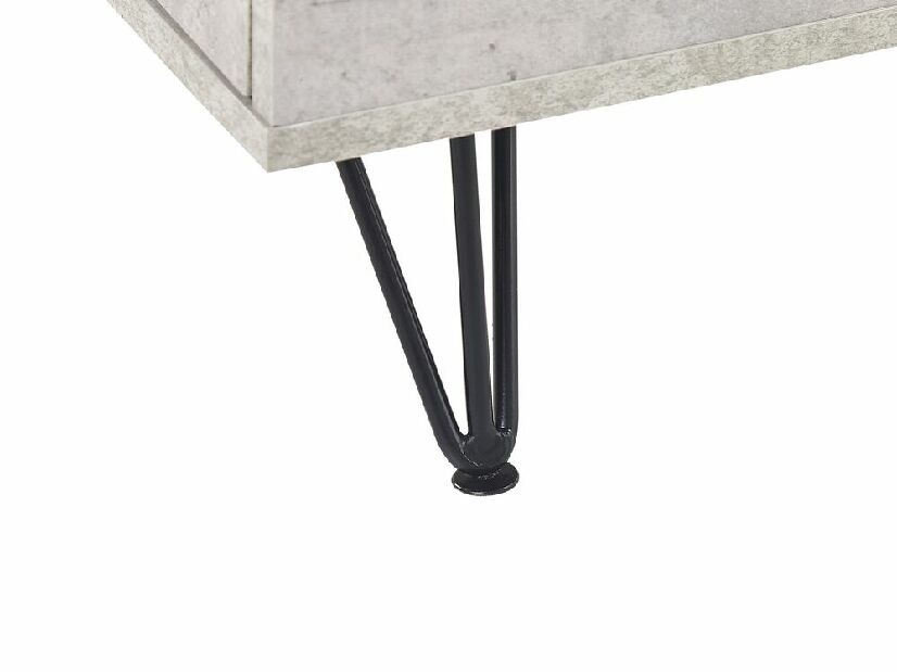 TV stolek/skříňka Heath (šedá)