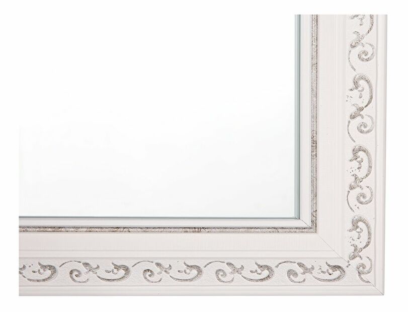 Nástěnné zrcadlo Mauza (bílá)
