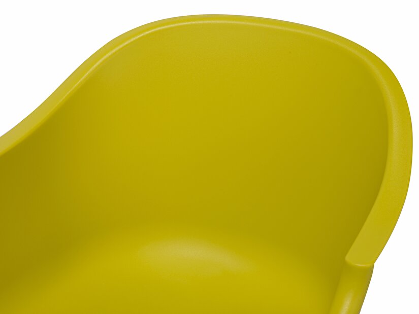 Houpací židle Harlingen (žlutá)