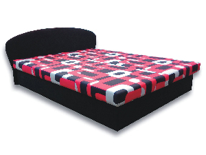 Manželská postel 180 cm Malka 5 (s pěnovými matracemi)