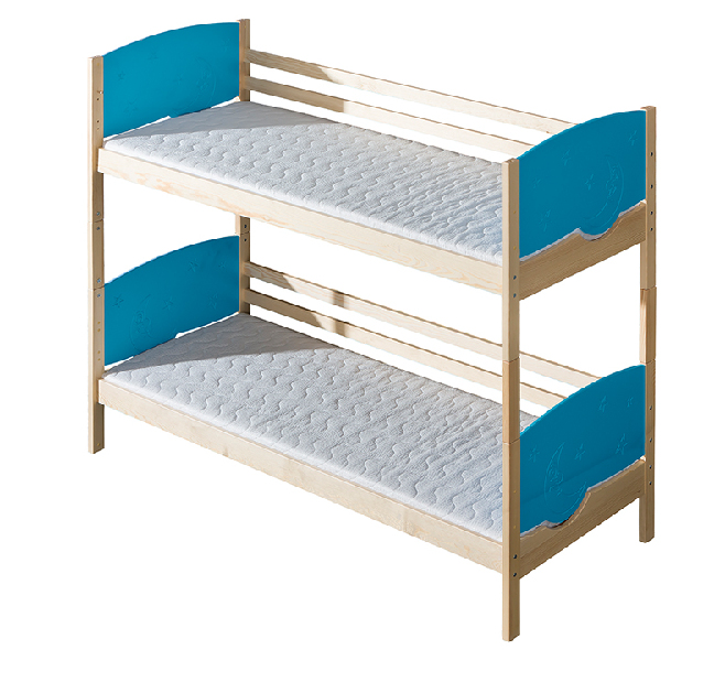 Patrová postel 80 cm Tini (s rošty)