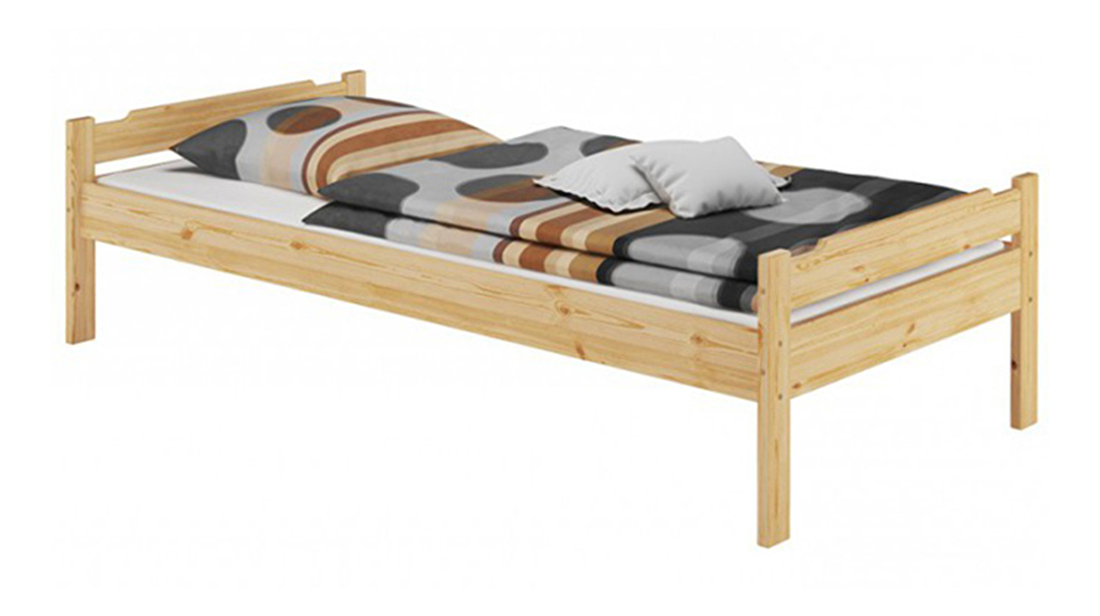 Jednolůžková postel 90 cm Lipo (přírodní)