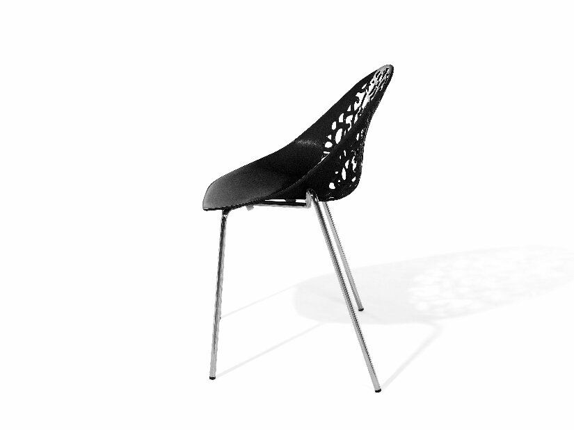 Set 4ks. jídelních židlí Mumbwa (černá)