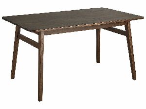 Jídelní stůl Valjean (tmavé dřevo) (pro 4 osoby)