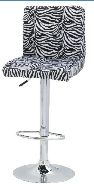 Barová židle Zebra
