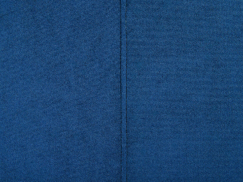 Rohová sedací souprava Oulu (tmavě modrá) (s taburetem) (L)