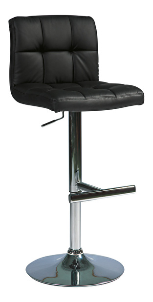 Barová židle Renatus (černá)