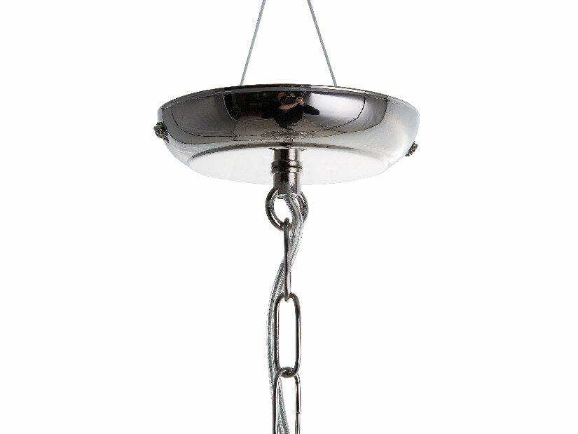 Závěsná lampa Volos (stříbrná)