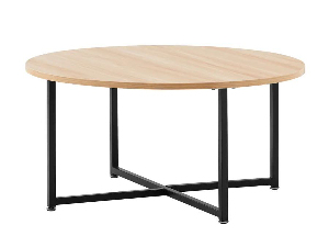 Konferenční stolek Safrin DA4106 (dub + černá)