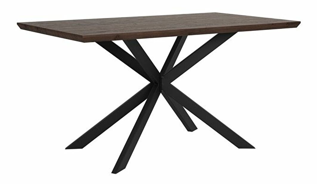 Jídelní stůl Spector (pro 6 osob) (tmavé dřevo)
