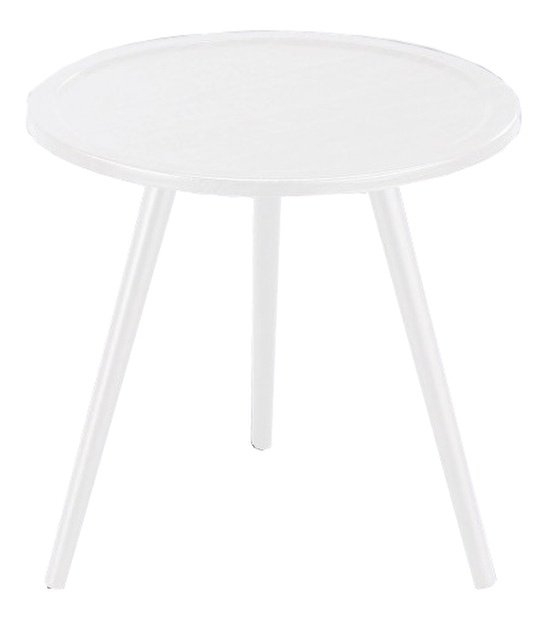 Příruční stolek Cavaliere bílá