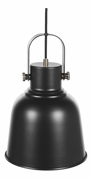 Závěsná lampa HASS (kov) (černá)