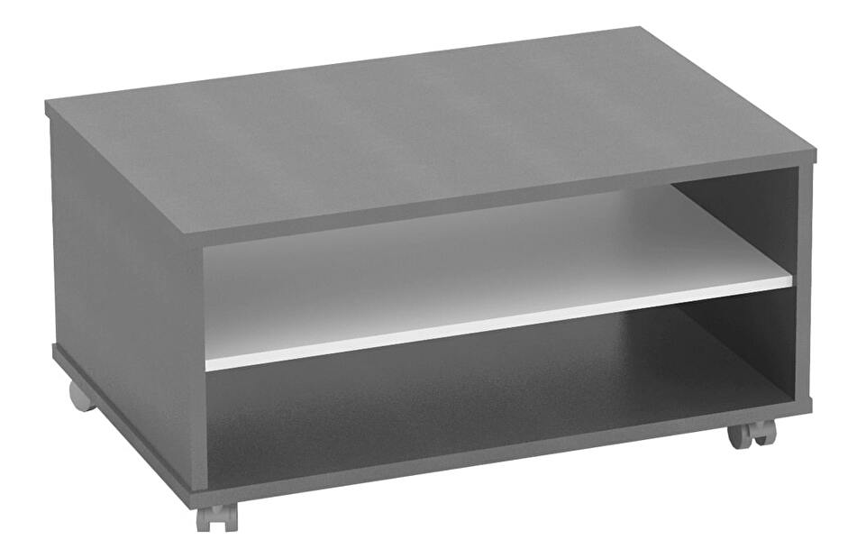 Konferenční stolek Hamila NEW TYP 32 (grafit + bílá)