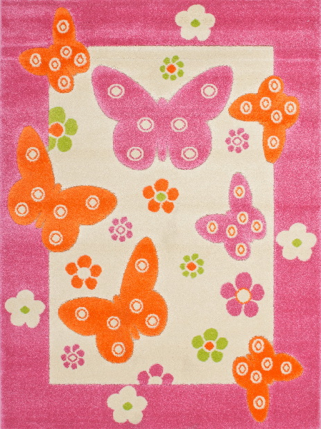 Dětský koberec Amigo 307 Pink (150 x 100 cm)