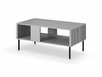 Konferenční stolek Asania (černá + šedá)