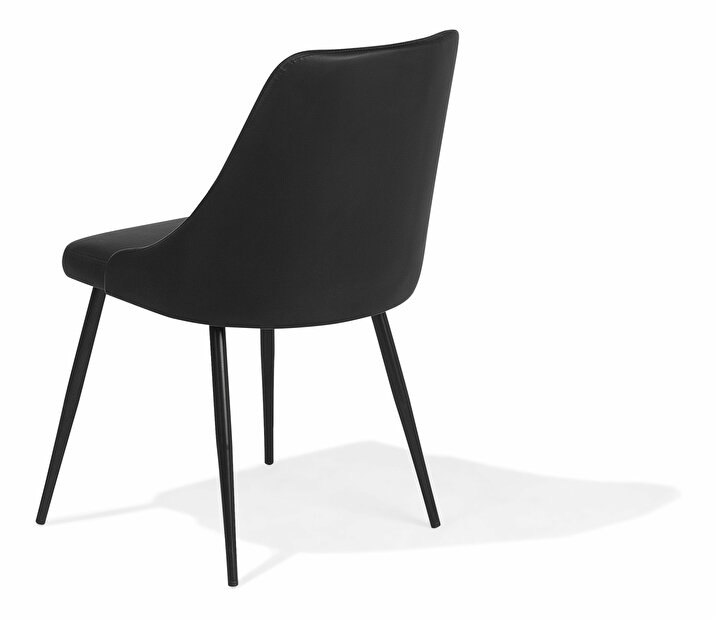 Set 2ks. jídelních židlí Valero (černá)