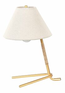 Stolní lampa Firmin (zlatá)