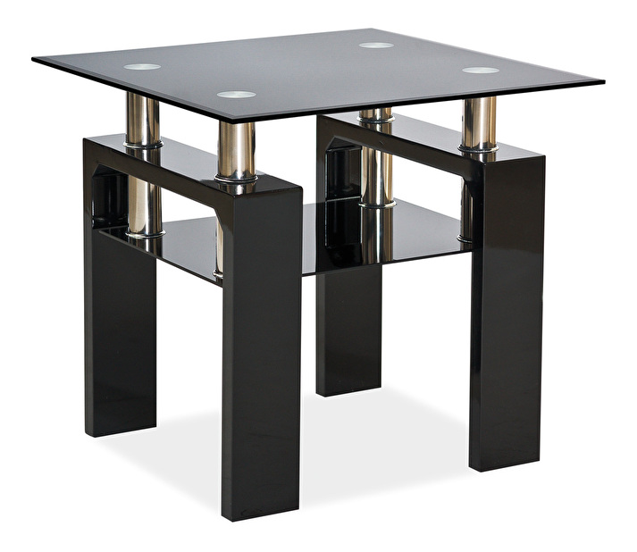 Konferenční stolek Lugar D (černá) *výprodej