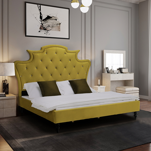 Manželská postel 180 cm Renina (s roštem)