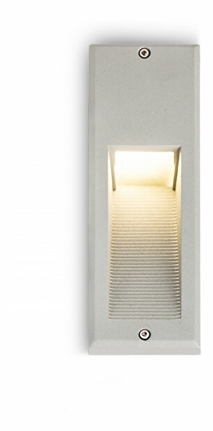 Venkovní osvětlení Faca 230V LED 2W IP54 3000K (stříbrošedá)