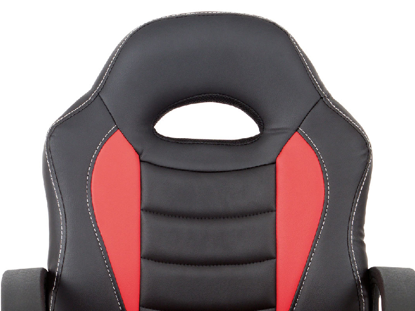 Kancelářská židle Viller-V107-RED (červená + černá)