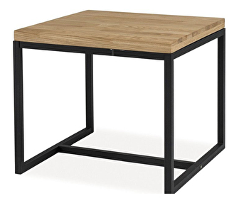 Konferenční stolek Lindsey (dub + černá)