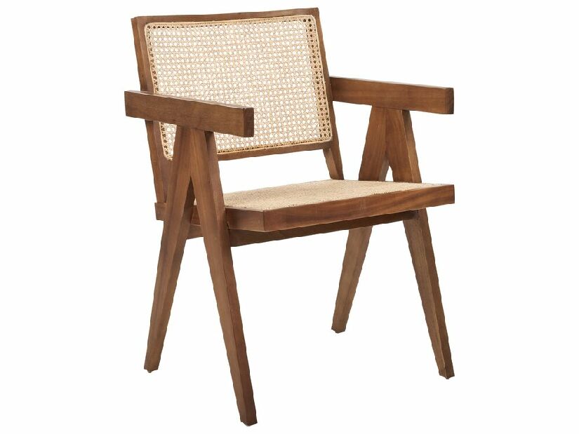  Jídelní židle Willow (přírodní + hnědá)