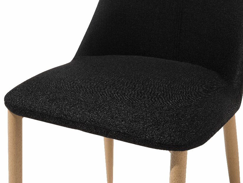 Set 2ks. jídelních židlí Clenot (černá)