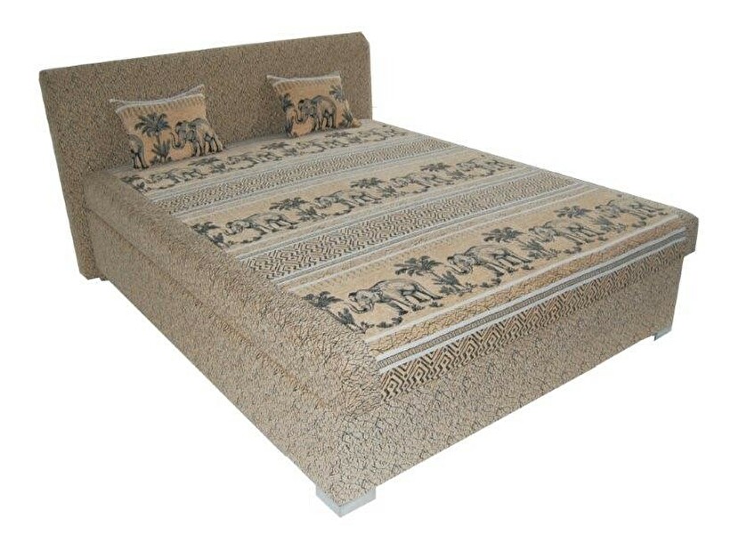 Manželská postel 160 cm BRW Chicago (s roštem a matrací)