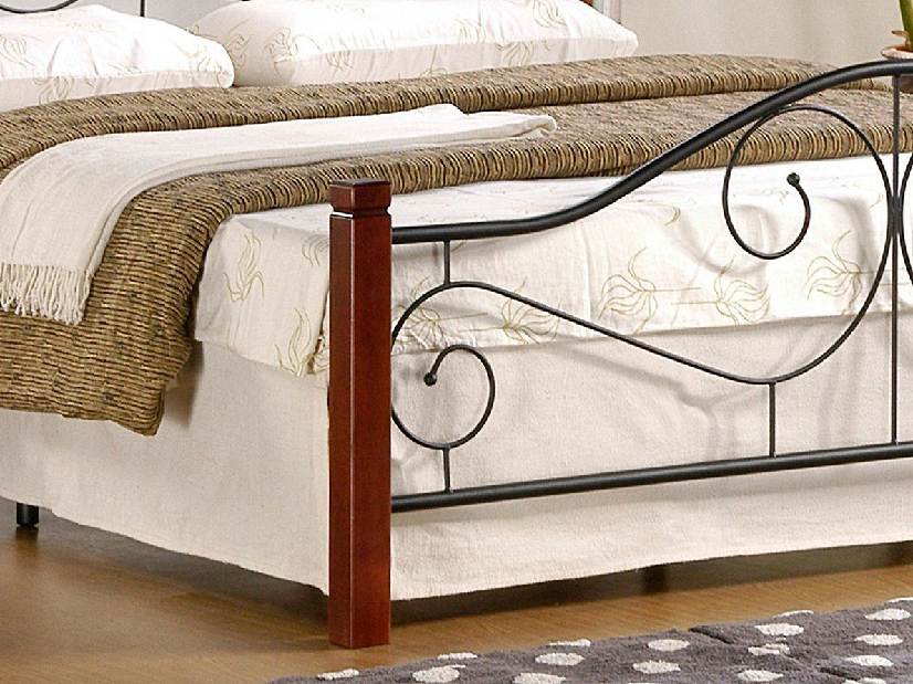 Manželská postel 160 cm Violetta (s roštem) *výprodej
