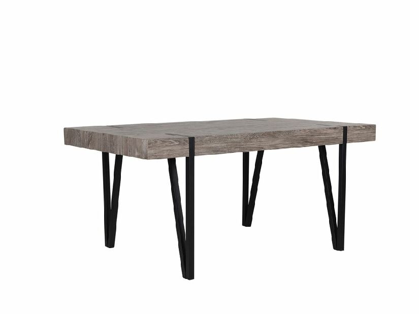 Jídelní stůl Aden (pro 8 osob) (tmavé dřevo)