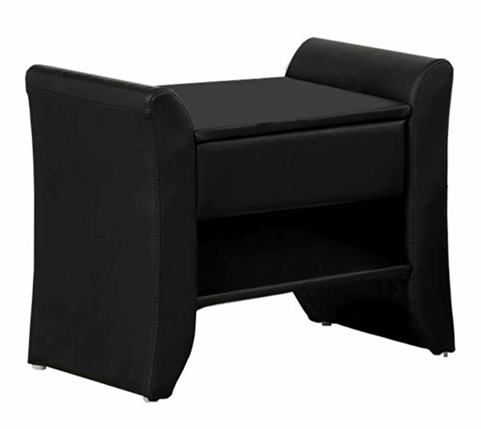 Noční stolek Dekent (černá) *výprodej