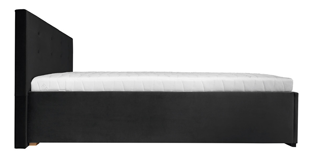 Manželská postel 140 cm BRW Molisa (šedá)