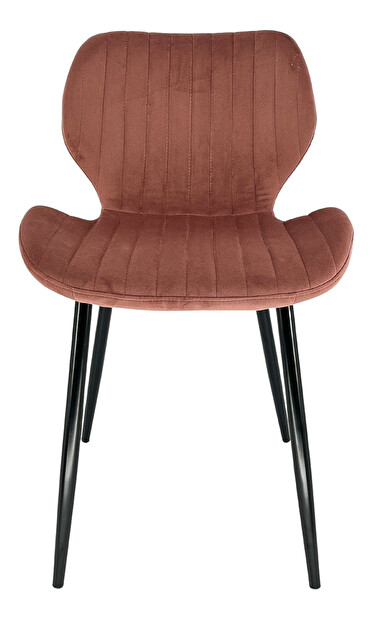 Jídelní židle Saira II (tmavě růžová)