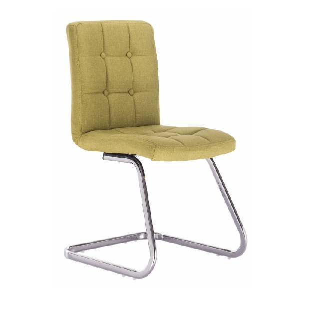 Jídelní židle Lavinia (zelenožlutá)