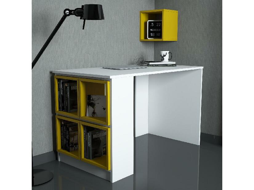 PC stolek Babar (bílá + žlutá)
