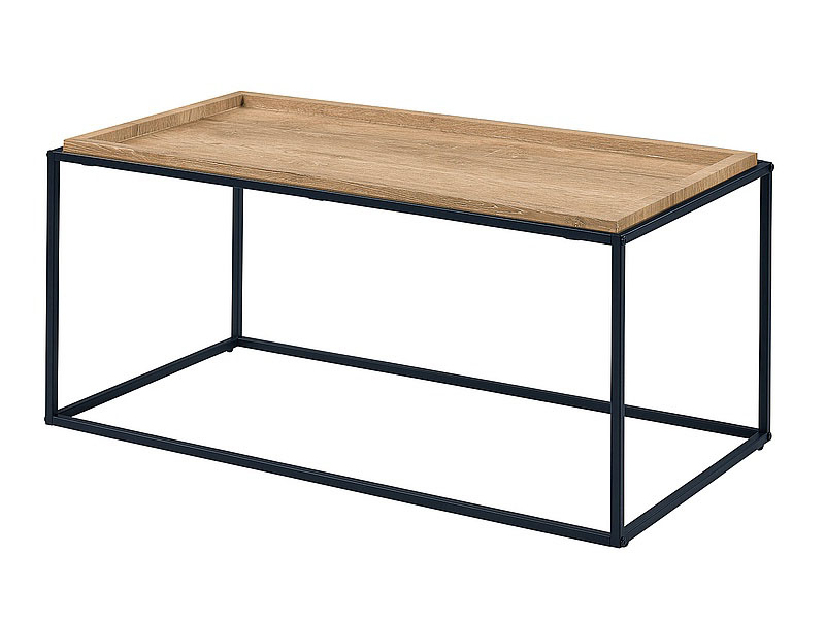 Konferenční stolek Marilu (dub + černá)