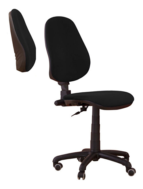 Kancelářská židle Polo 50 černá (bez područek)