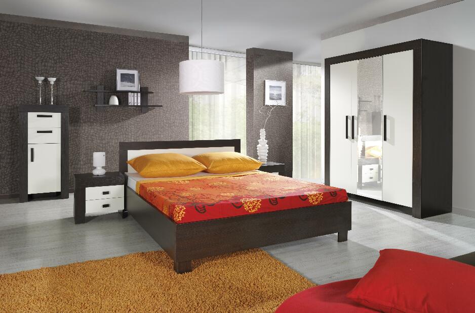 Manželská postel 160 cm Camber C22 (milano + krémová) (s roštem) *výprodej