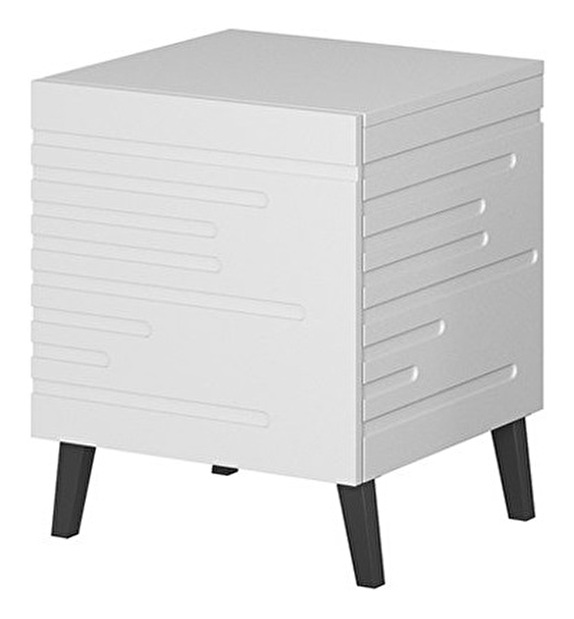 Noční stolek Doppo (bílá) *výprodej