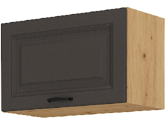 Horní kuchyňská skříňka Sheila 60 GU 36 1F (dub artisan + grafit)