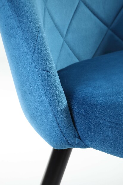 Jídelní židle Senuri (tmavě modrá) (4ks)