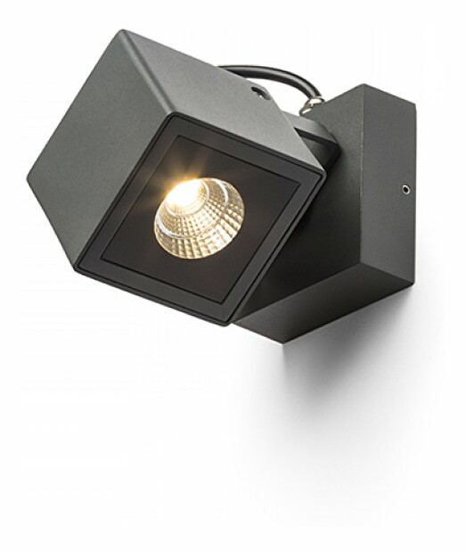 Venkovní osvětlení Bora 230V LED 6W 44 ° IP54 3000K (antracitová)