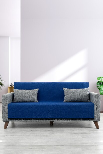Přehoz na pohovku 200 x 160 cm Lalia (modrá)