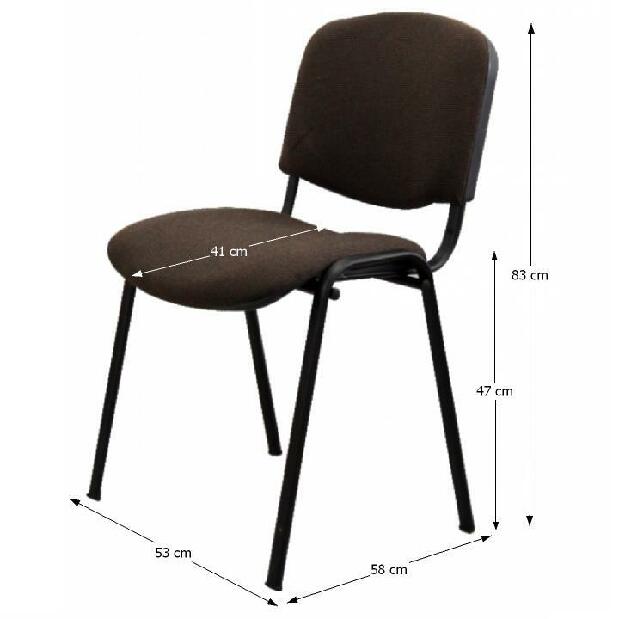 Konferenční židle Isior (hnědá)