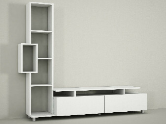 TV stolek/skříňka Tulia (bílá)