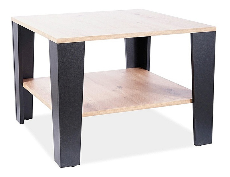 Konferenční stolek Quinn (dub + černá)