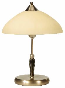 Stolní lampa Regina 8172 (bronzová + krémová)